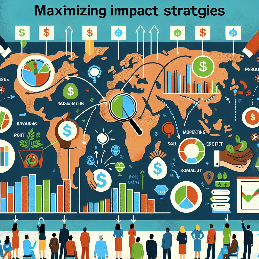 Maximizing Impact Strategies for Non-Profits in Resource Allocation